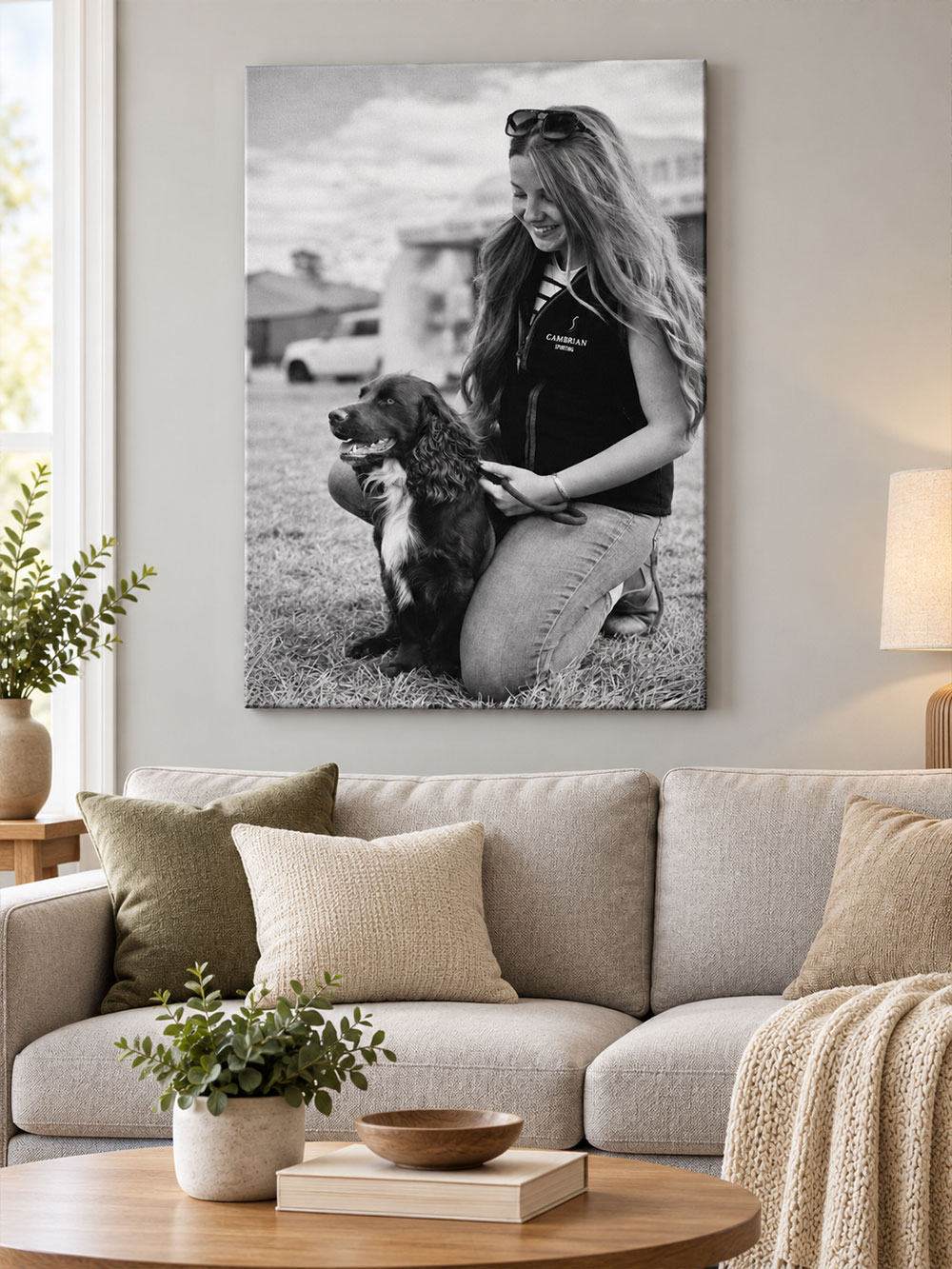 Dog Photography on Canvas
